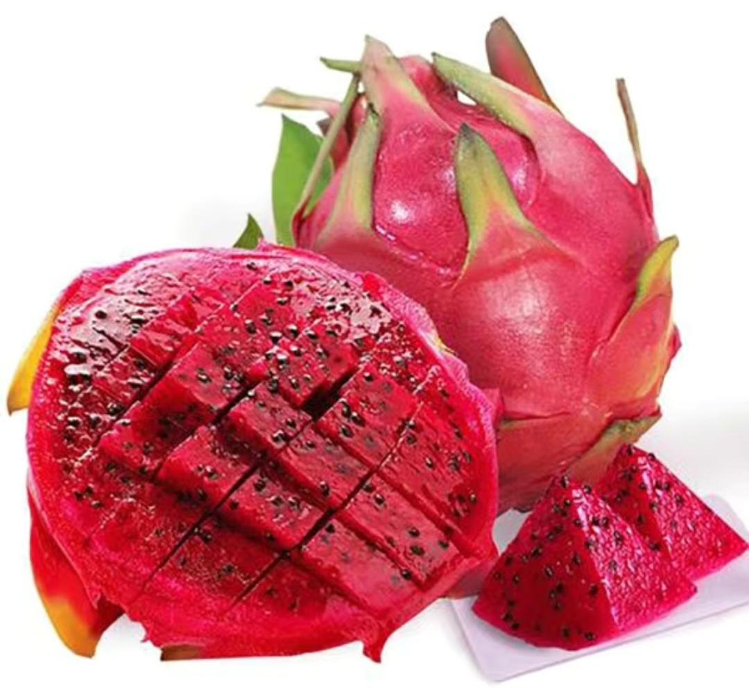 525 消耗红心火龙果能做的玫红色美食集锦，白心火龙果