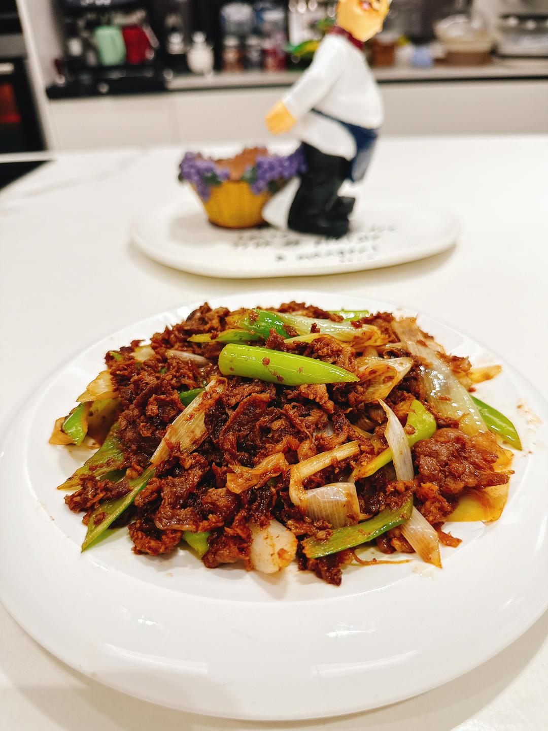 葱爆羊肉（美善品TM6版）的做法