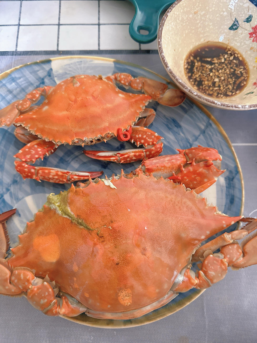 简单的清蒸螃蟹