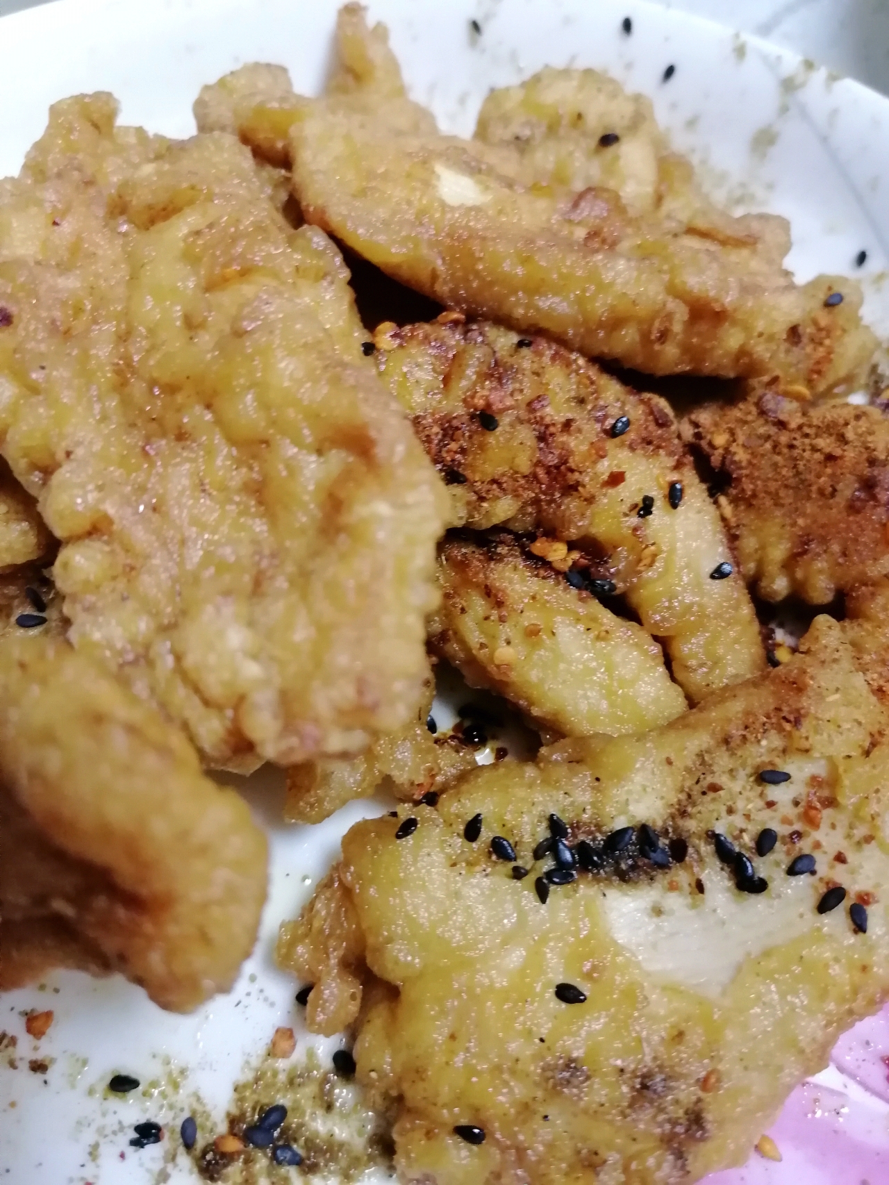 鸡胸肉神仙吃法🔥好吃到爆炸的椒盐小酥肉条