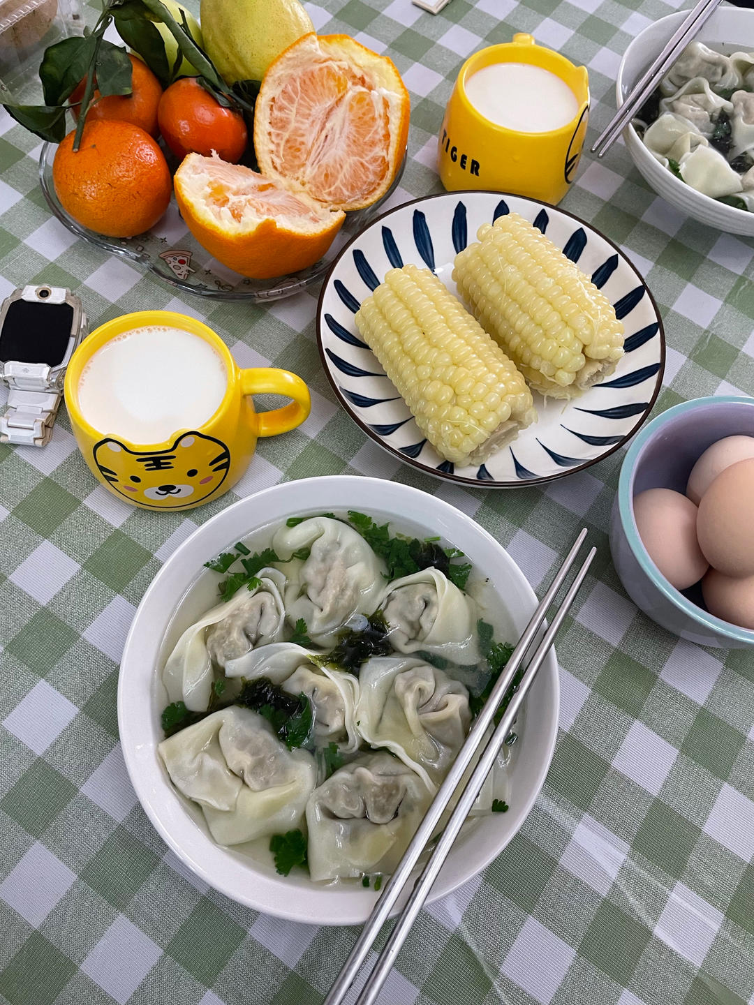 老母亲版小学生早餐 （升级为初中生早餐啦）