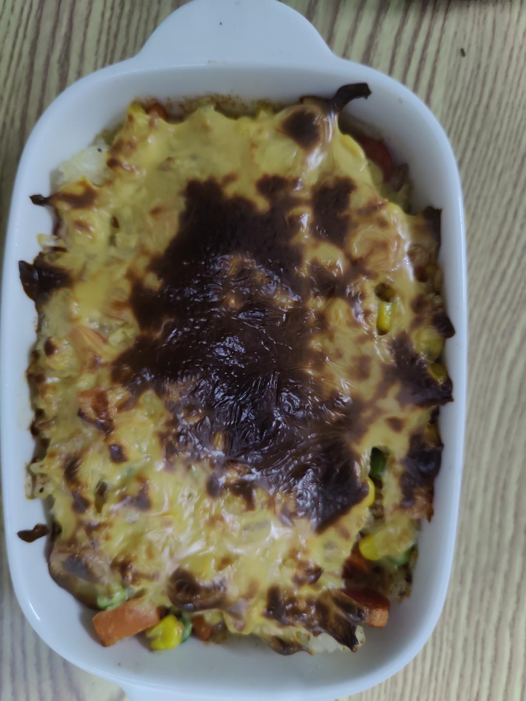 芝士焗饭（烤箱版）