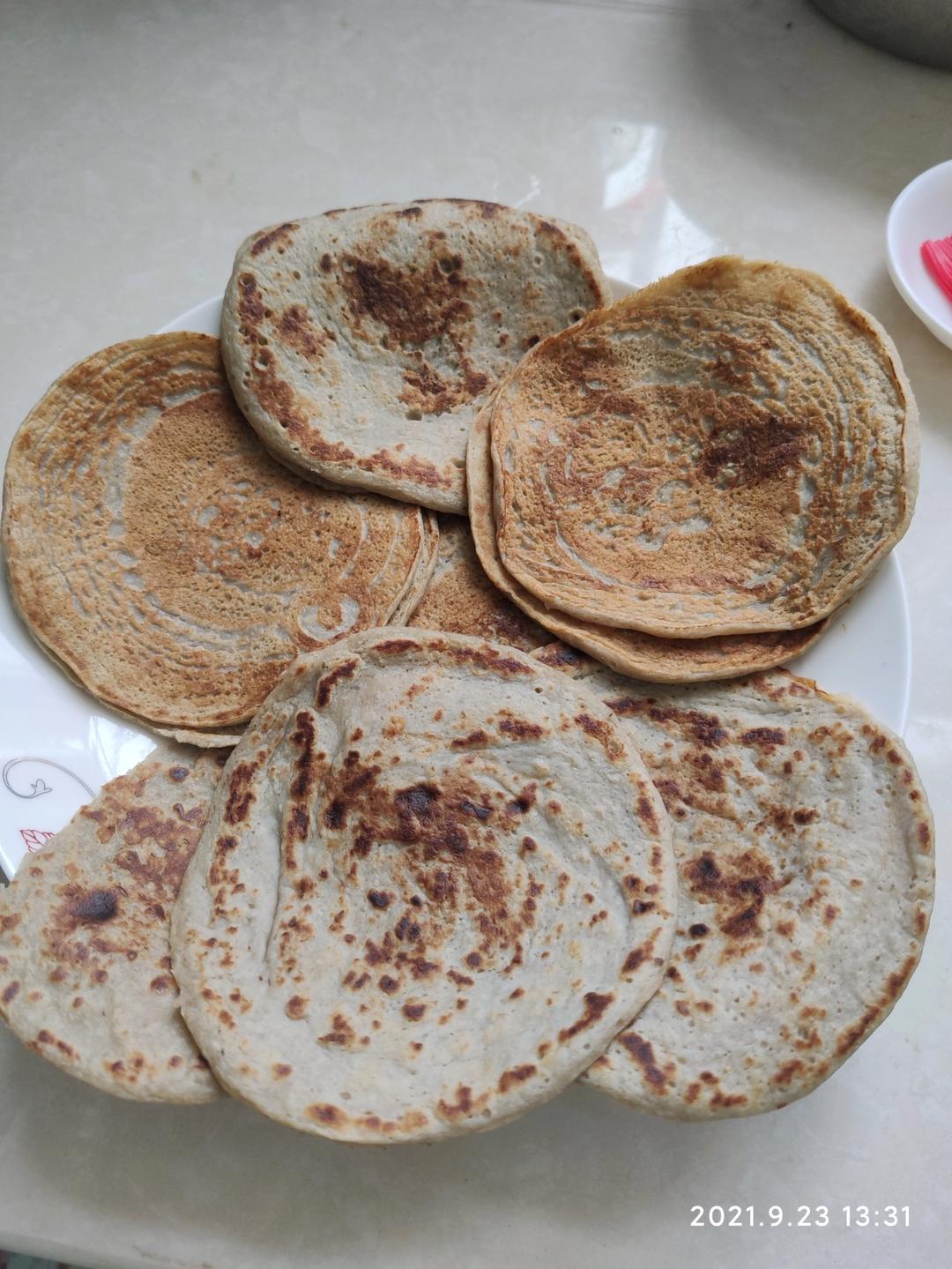 快手香蕉饼