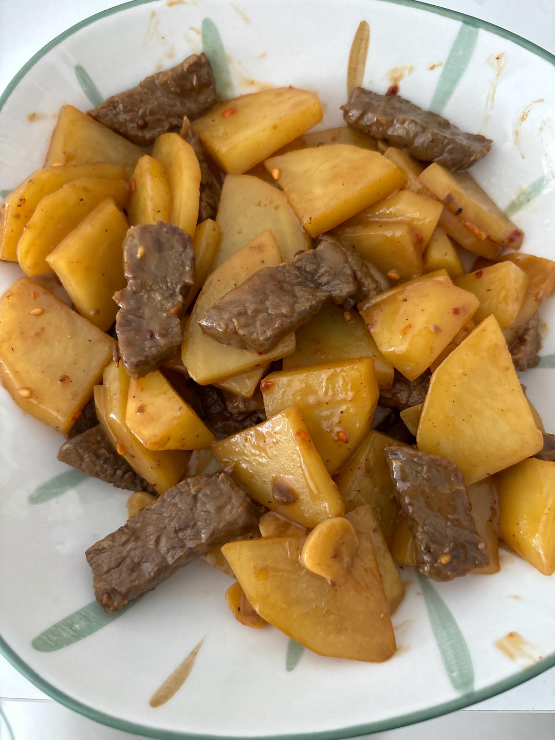 土豆炒牛肉