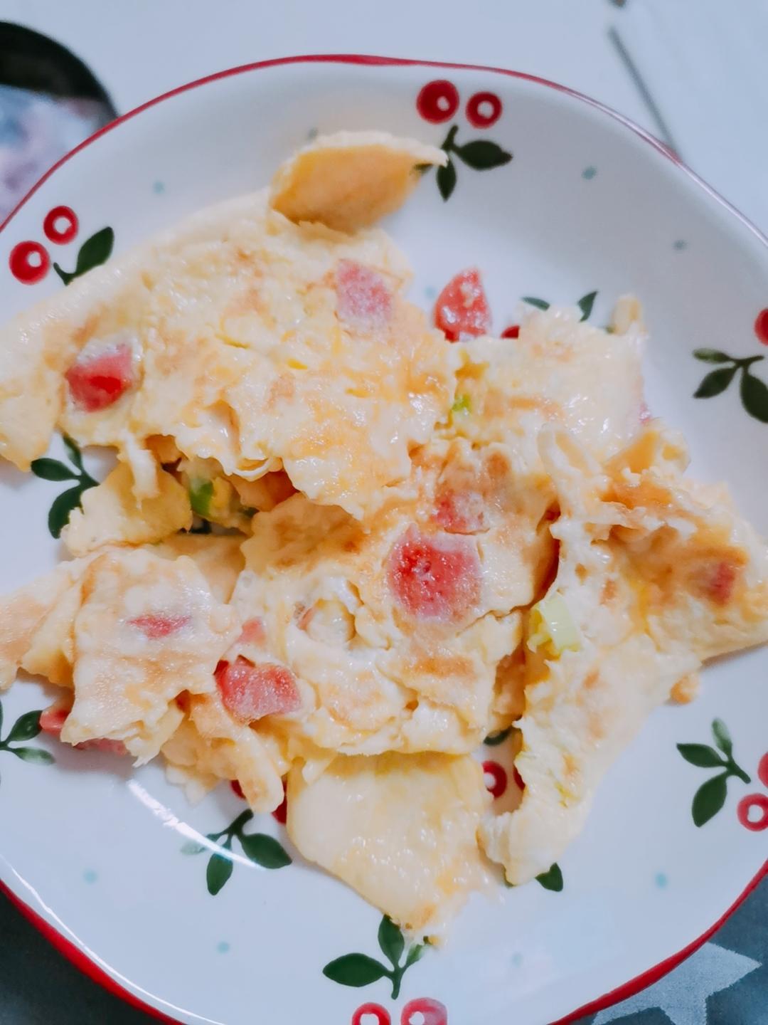 鸡蛋饼😋10分钟就搞定～简单易做～大人小孩都爱吃😋