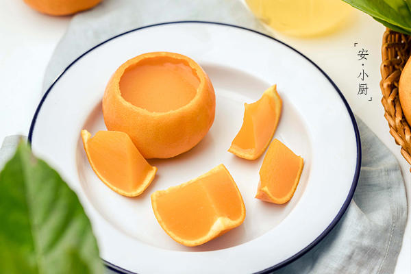 【夏日快手】橘子果冻的做法