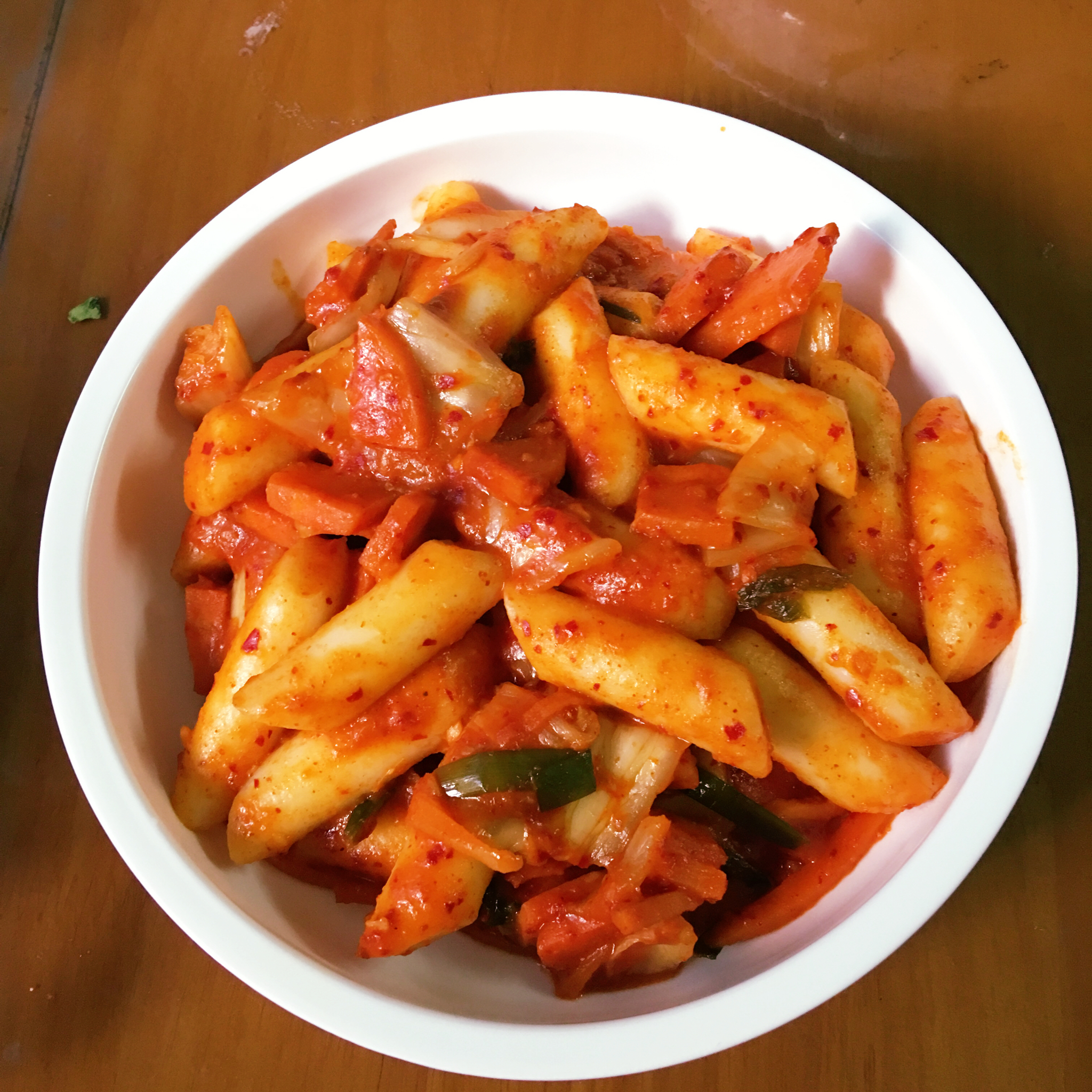 mr_mirona做的泡菜炒年糕