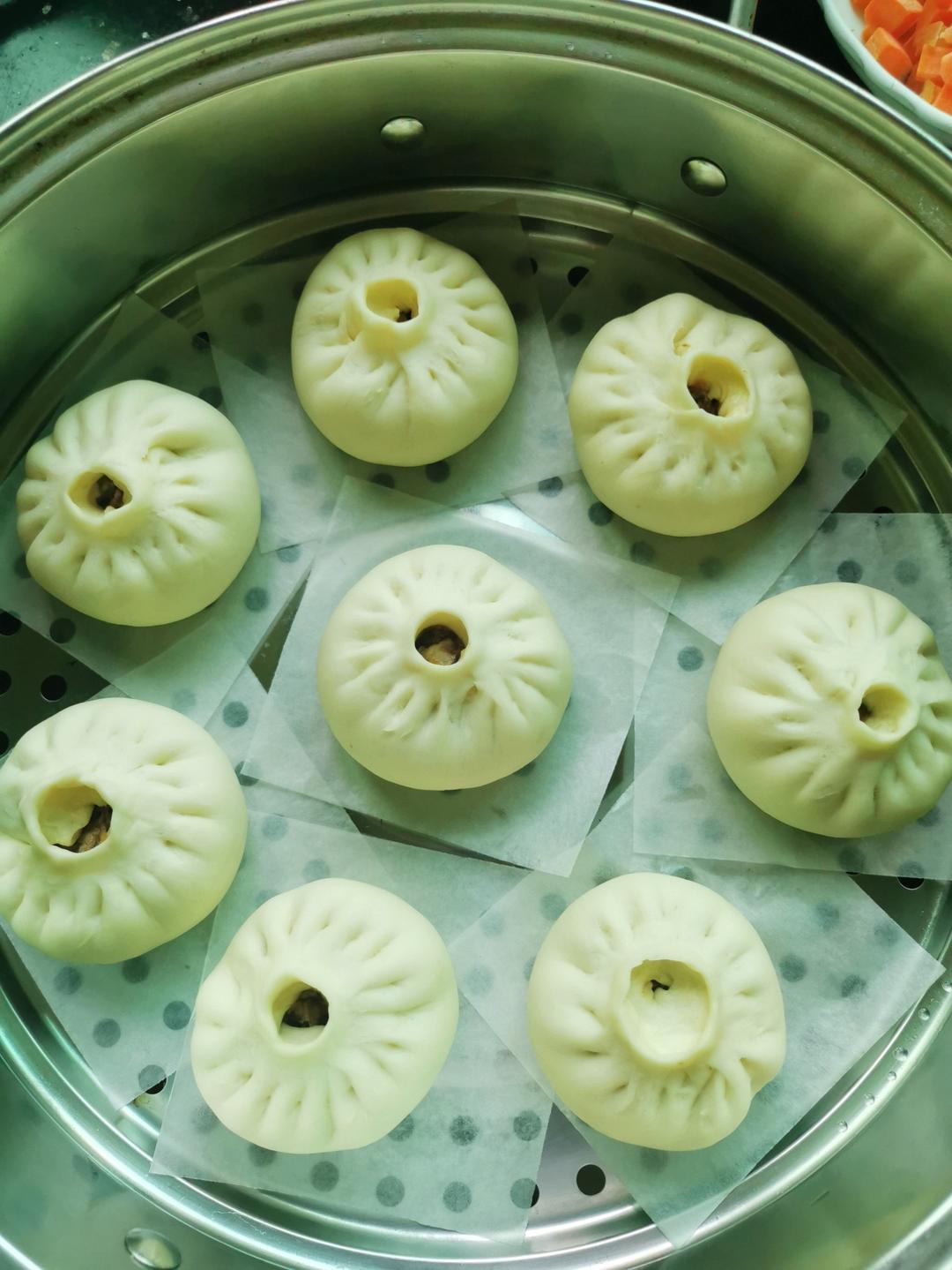 单独的包包子手法，捏包子捏法