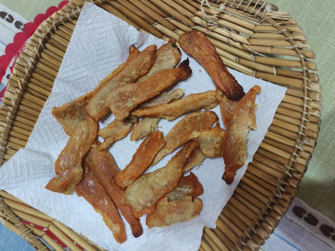 自制狗狗零食烤鸡胸肉干
