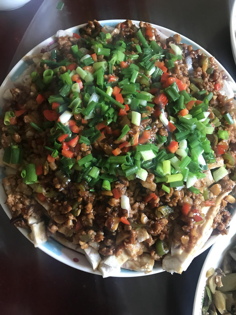 肉沫蒸芋头（蒸水蛋）