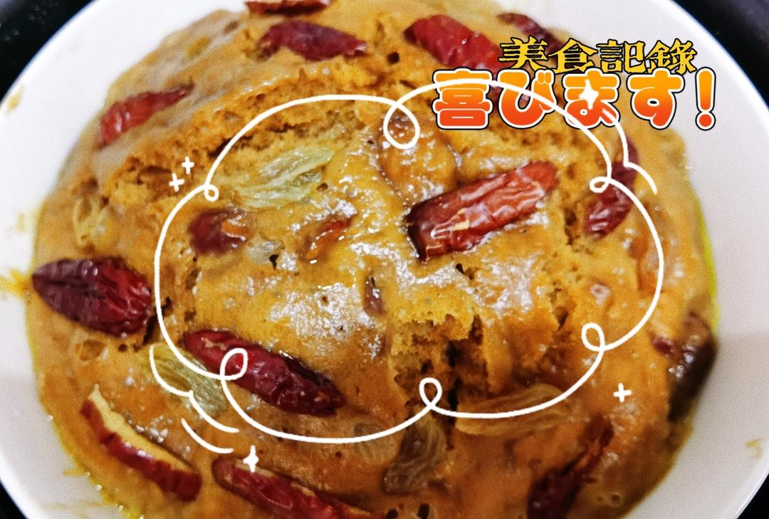 简单零失败红糖发糕枣糕『超松软红枣多多美味升级版』
