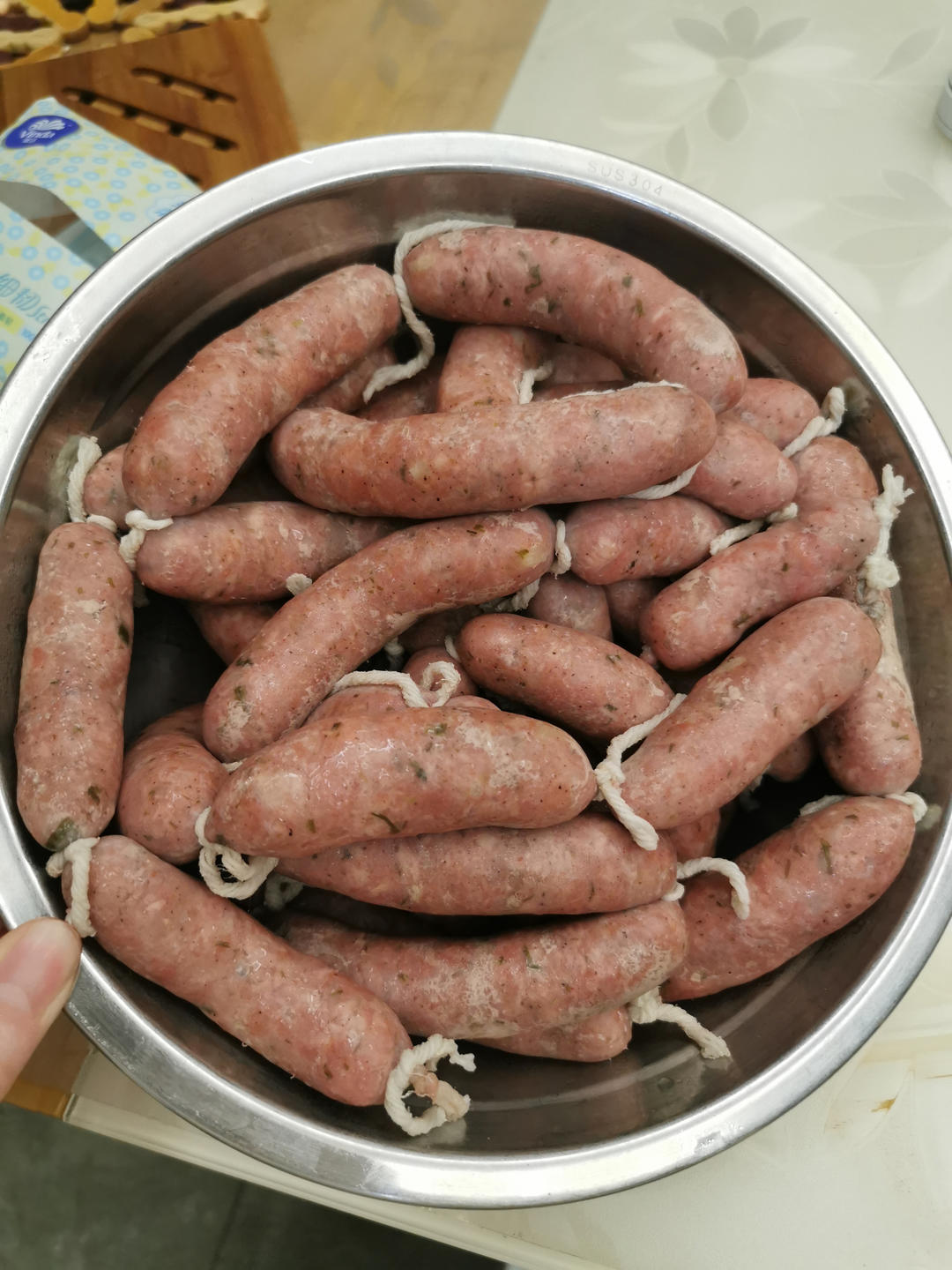 Q弹多汁的自制台式脆皮肠——绝对秒杀市售