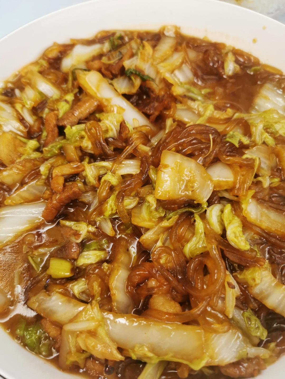 白菜炖粉条