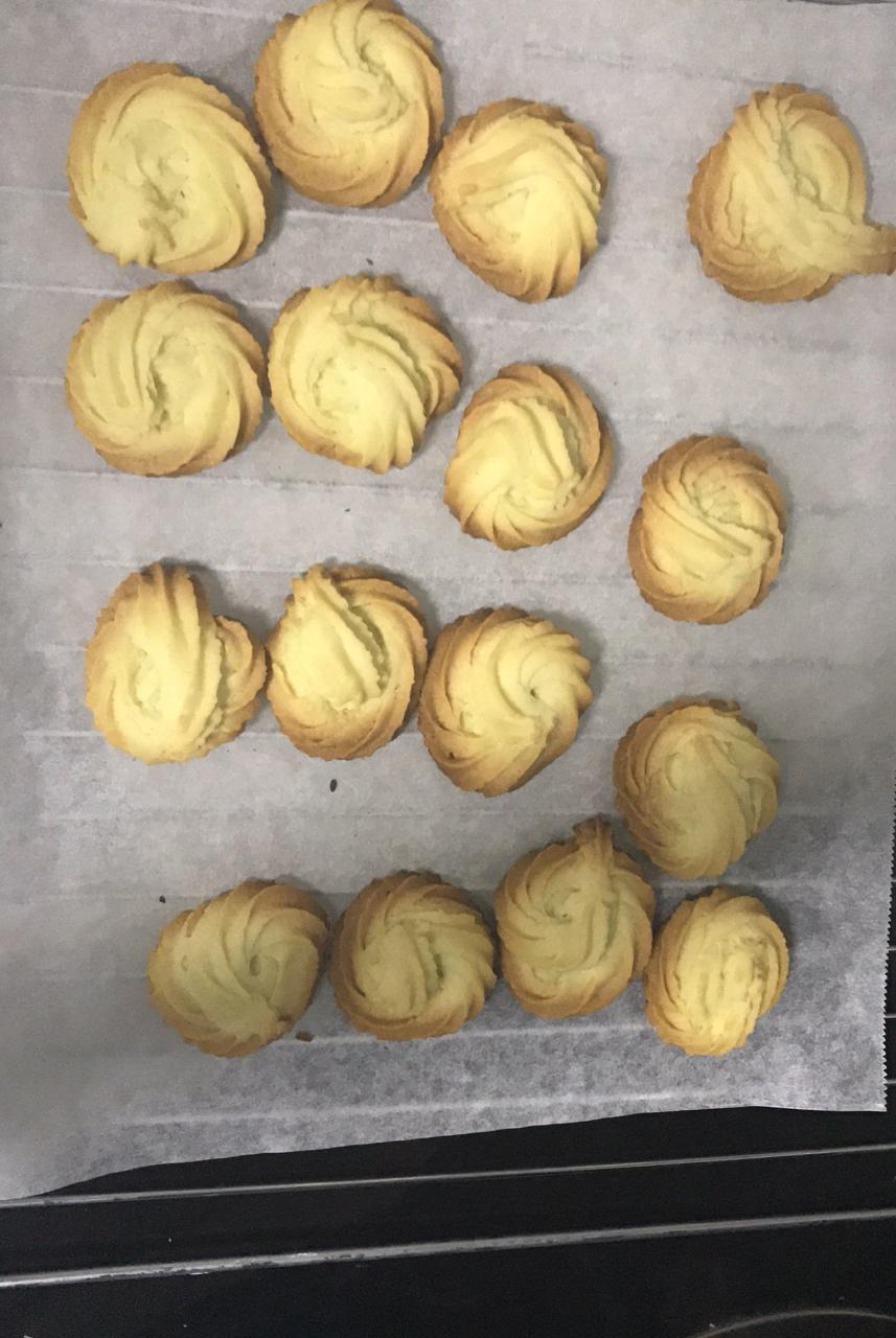 李雪112233做的曲奇饼干的做法烤箱做曲奇