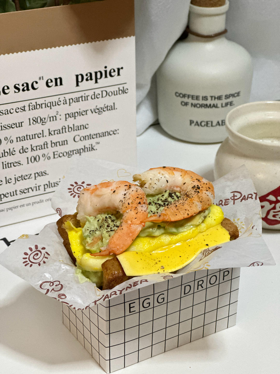网红EGG DROP芝士厚蛋烧三明治 🥪『平底锅美食』