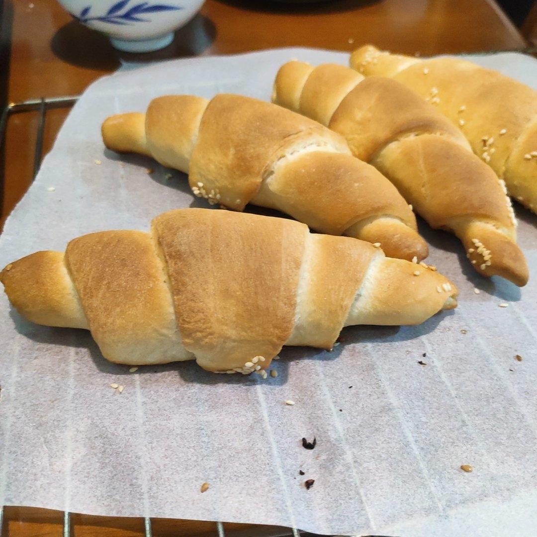 日式の盐可颂·盐面包..