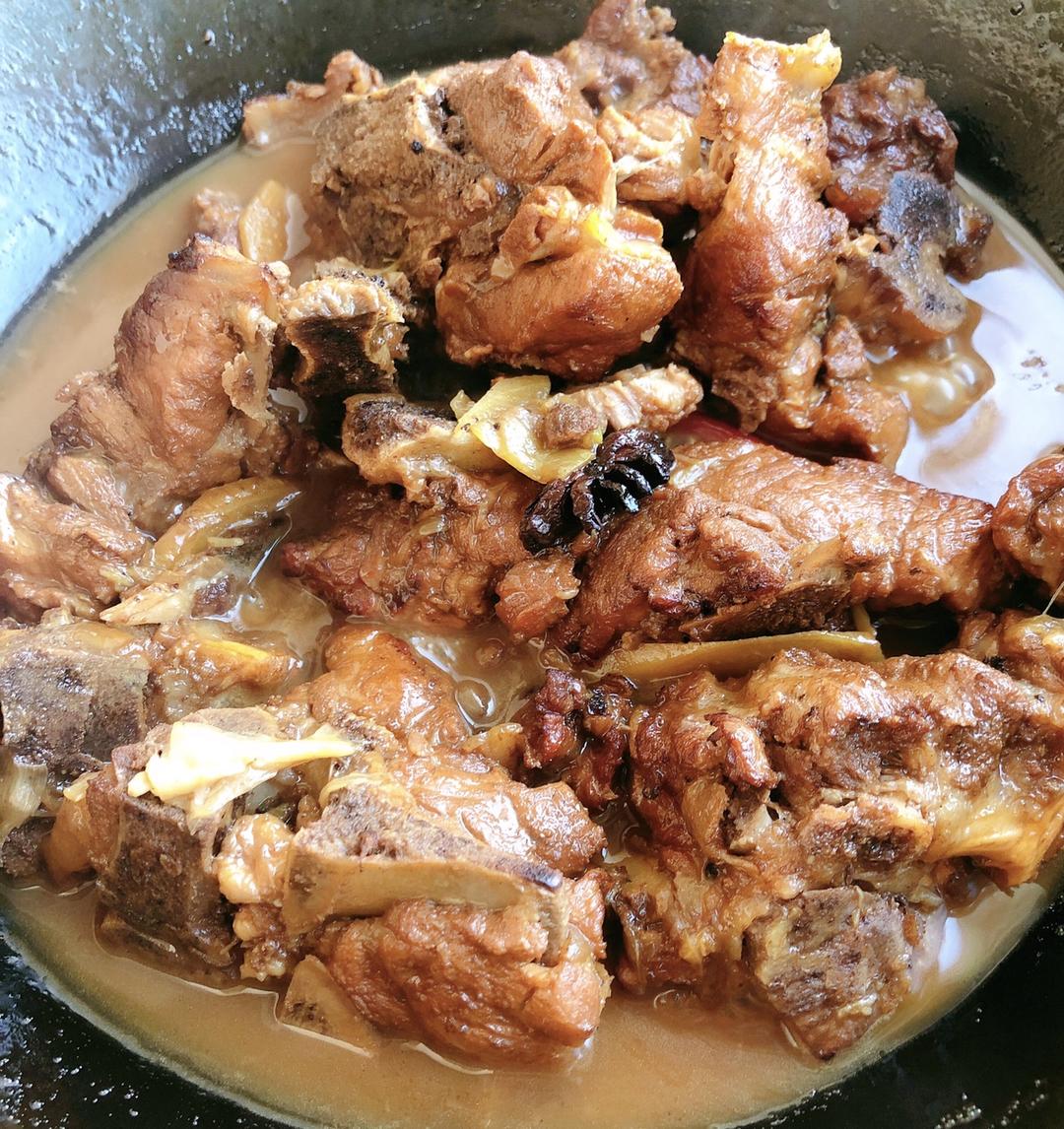 炖排骨（脊骨）冬天吃肉