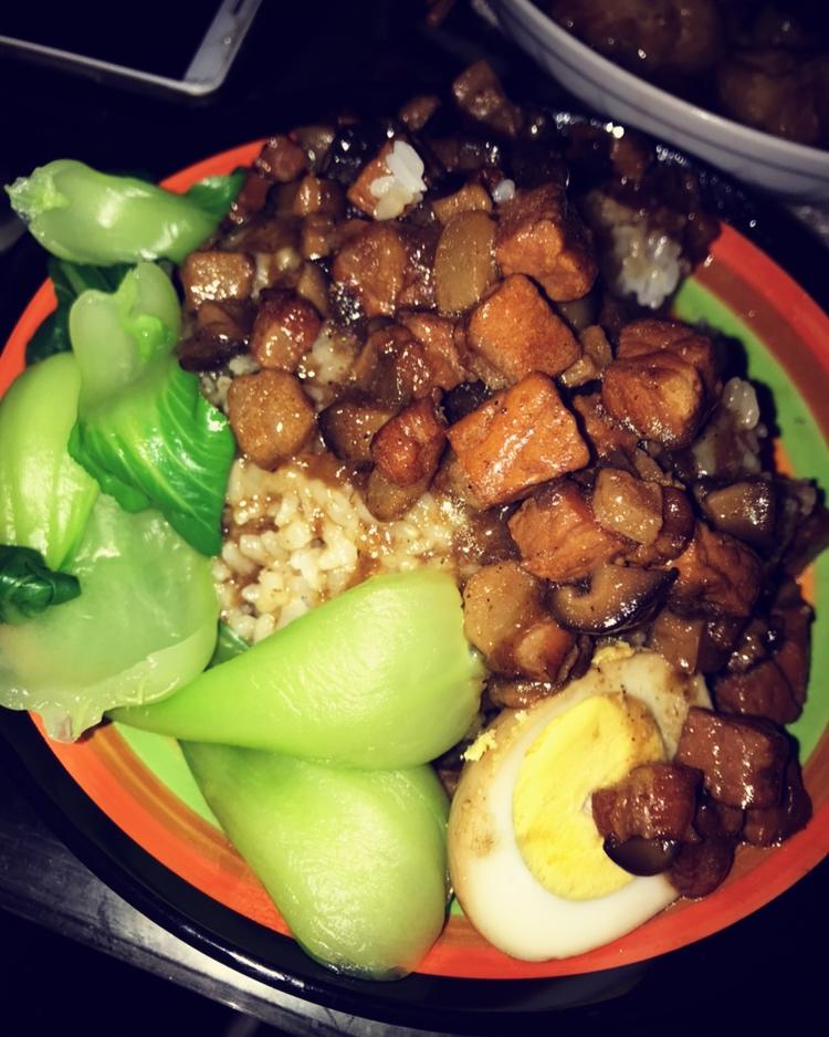 琳琳821109做的台式卤肉饭