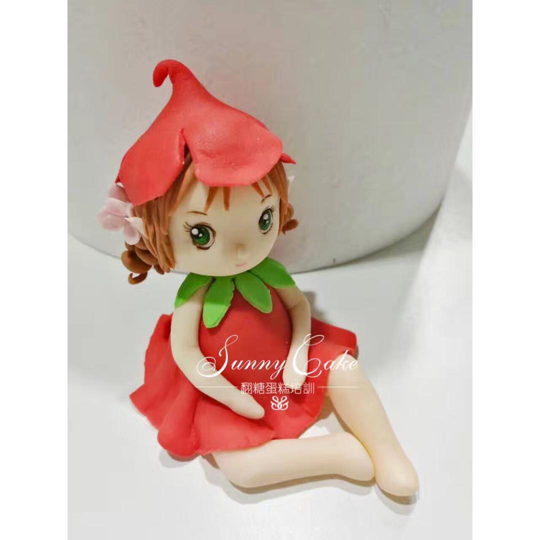 17日翻糖综合班上课随拍,6天时间从零开始学起,内容包括卡通公仔,人偶