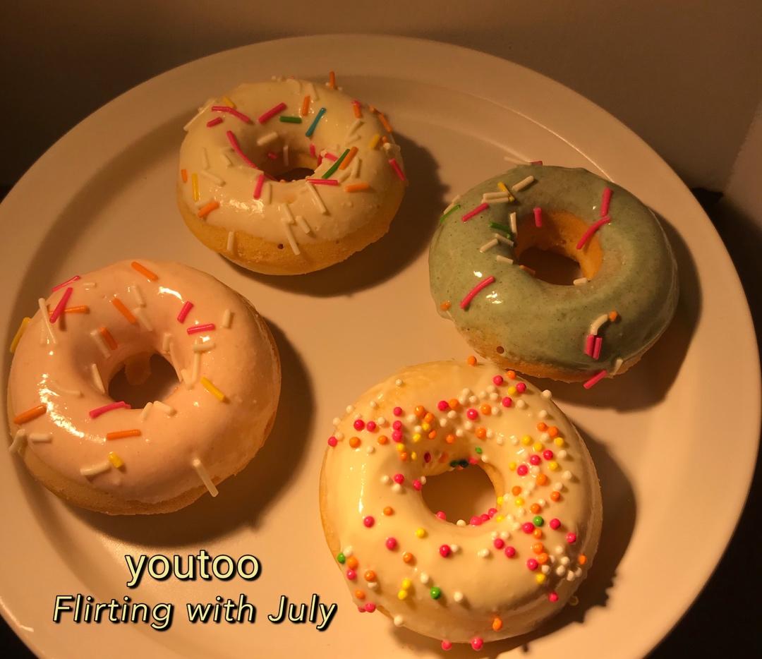 巧克力甜甜圈🍩（烤箱版）