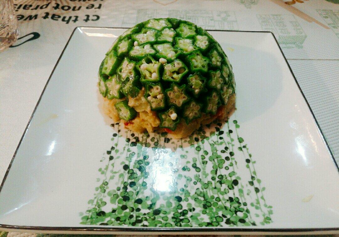 土豆泥秋葵