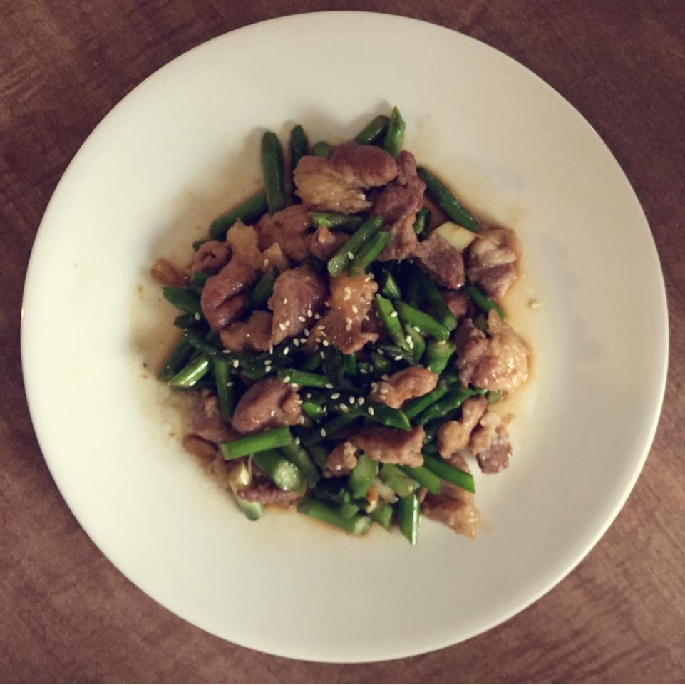 芦笋炒肉