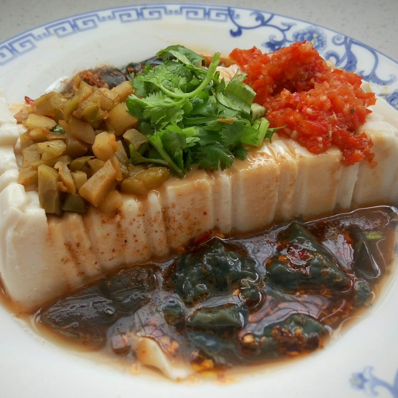 皮蛋豆腐