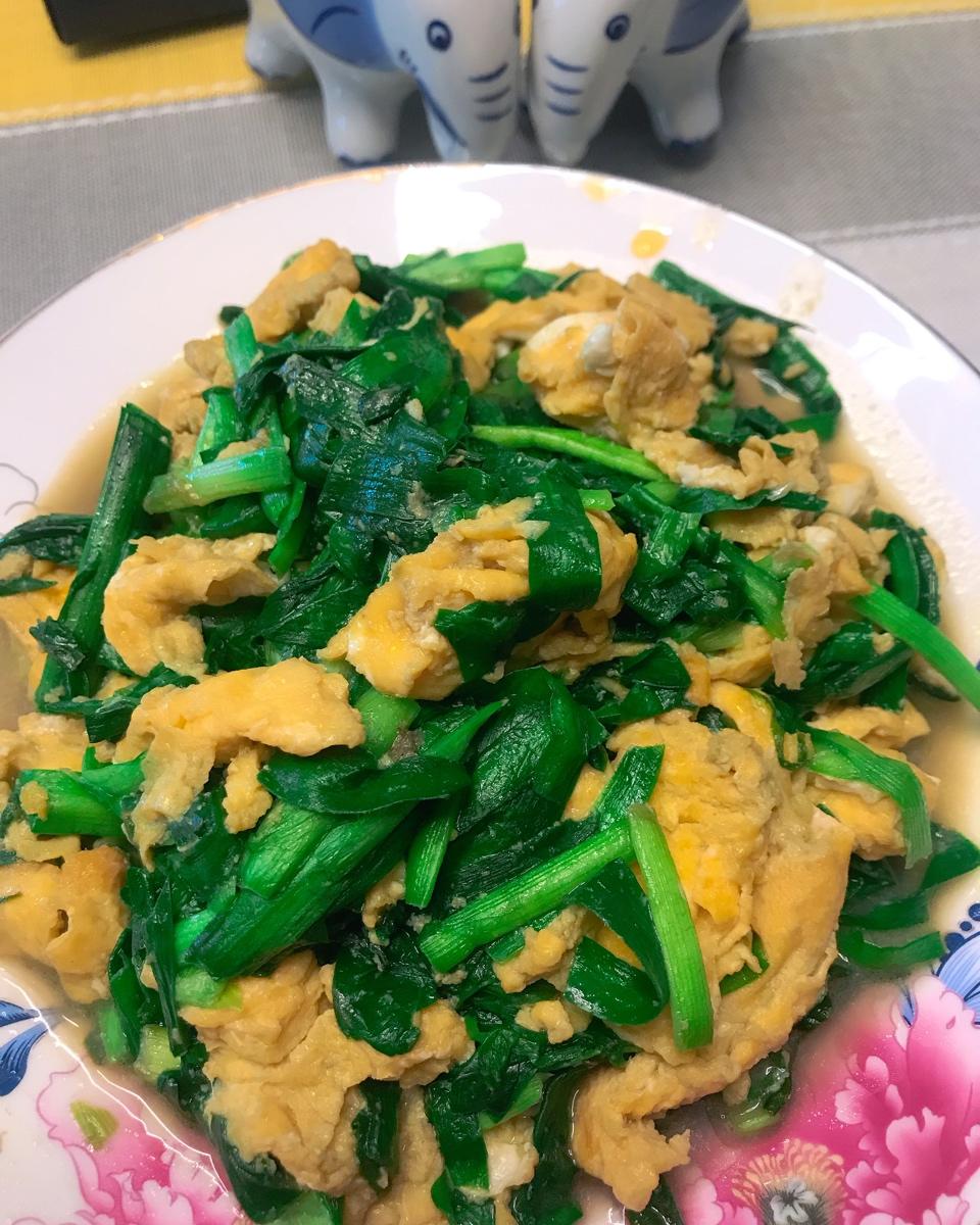 韭菜炒鸡蛋