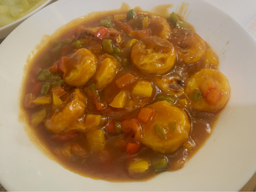 脆皮茄汁日本豆腐