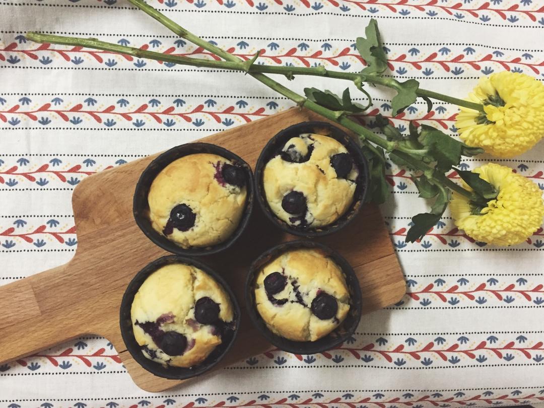 蓝莓玛芬蛋糕 Blueberry Muffin