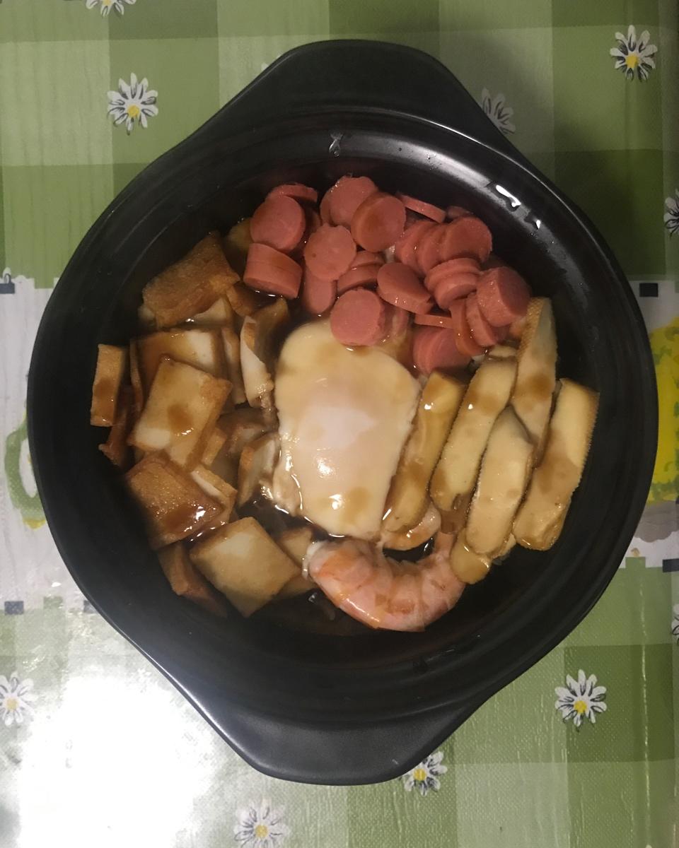 香肠煲仔饭
