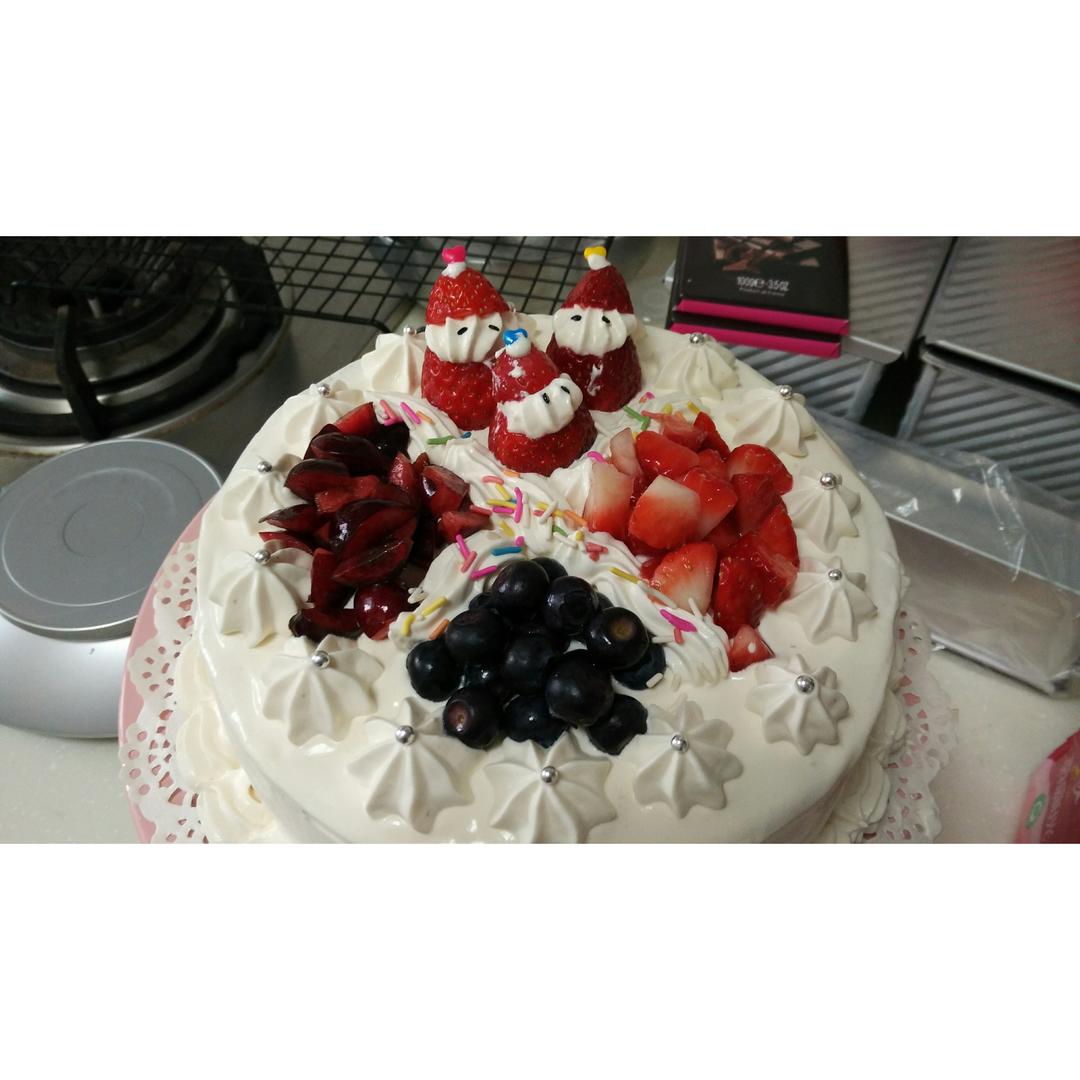 《Tinrry+》草莓奶油蛋糕（8寸配方）