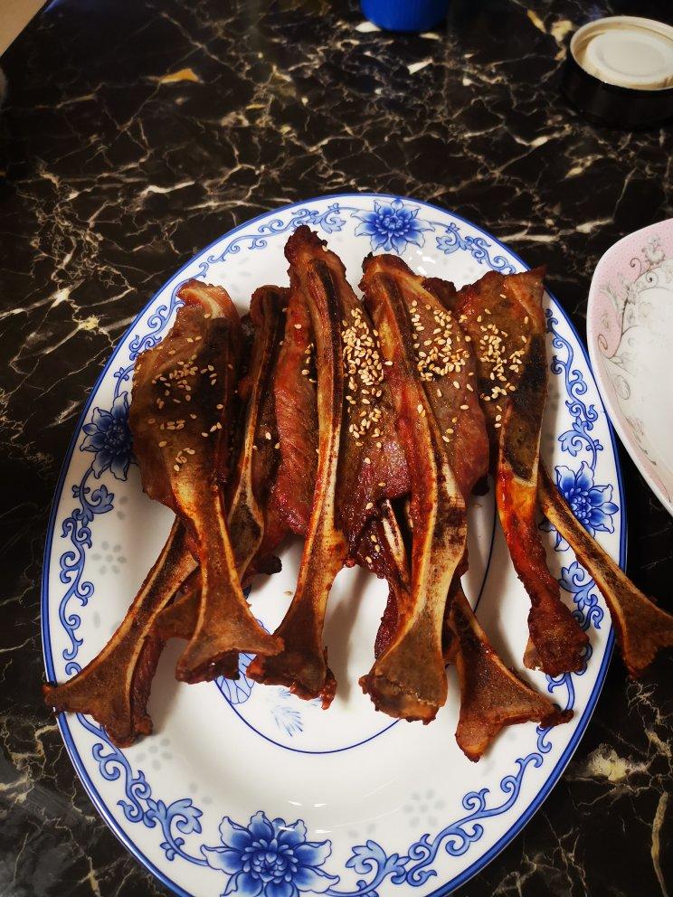 爱杨晓佳做的烤扇子骨烤箱版