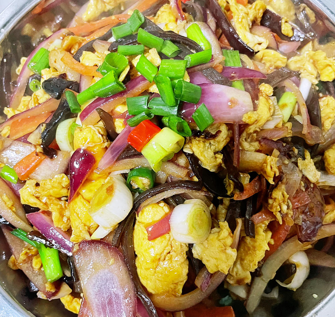 只需调个酱汁就超好吃的鱼香鸡蛋