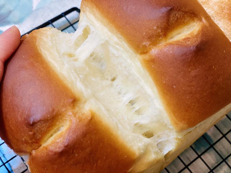 纯奶手撕吐司的做法 步骤1