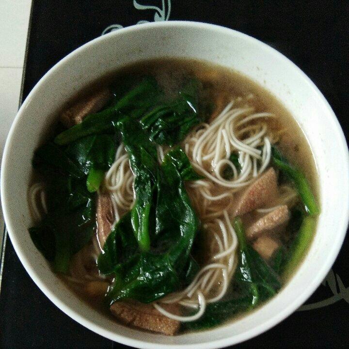 三鲜猪肝面