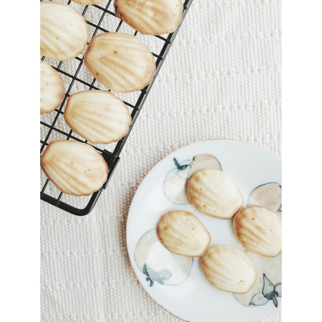 【夏日无负担系列】 蜂蜜柚子茶轻玛德琳