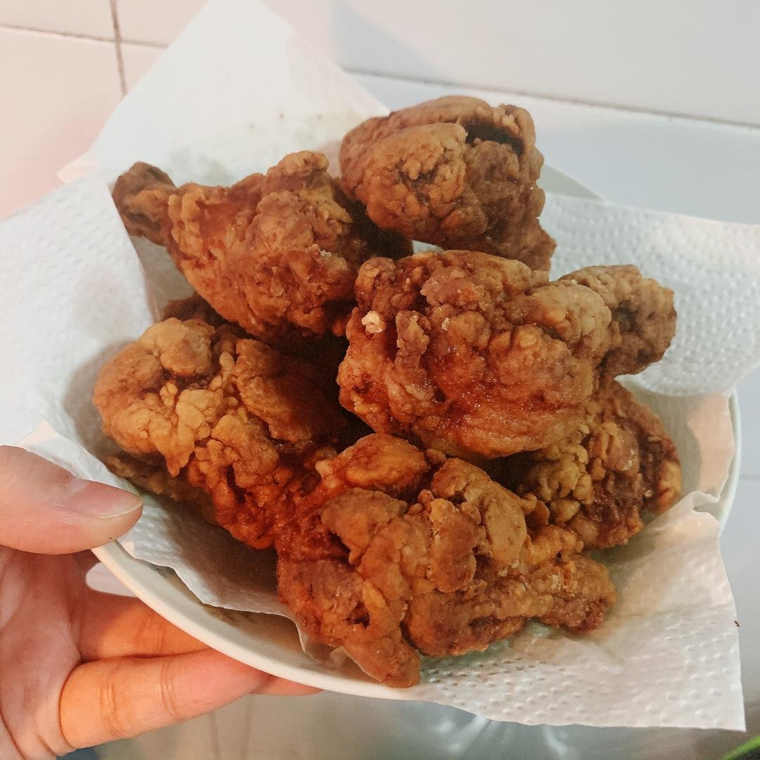 不用炸鸡粉也可以炸出酥脆炸鸡腿