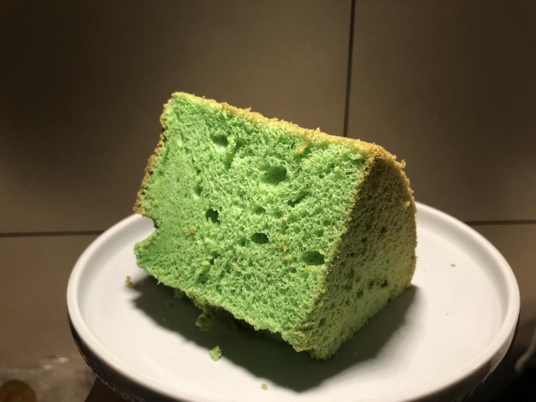 椰香斑斓戚风蛋糕