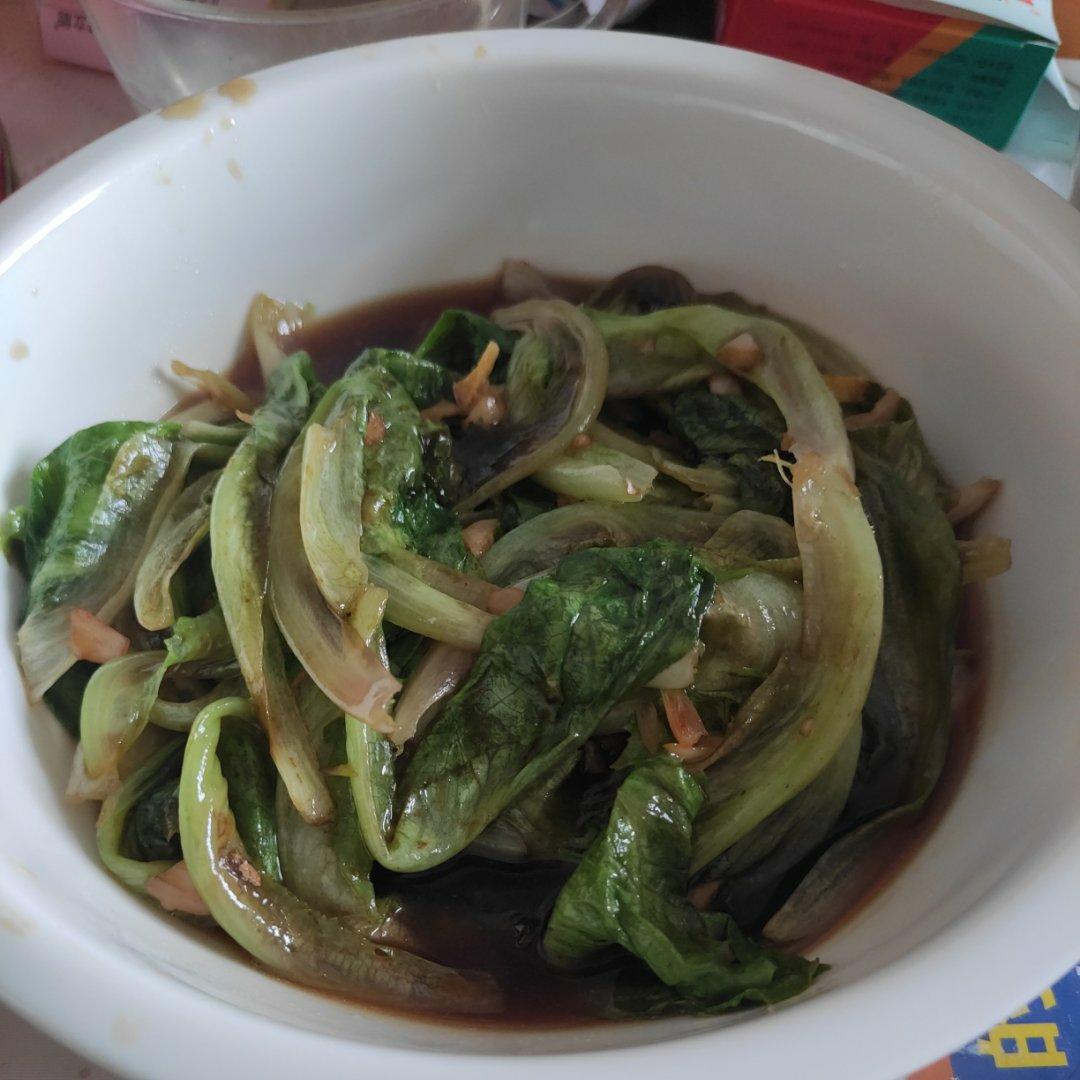 小炒生菜太好吃