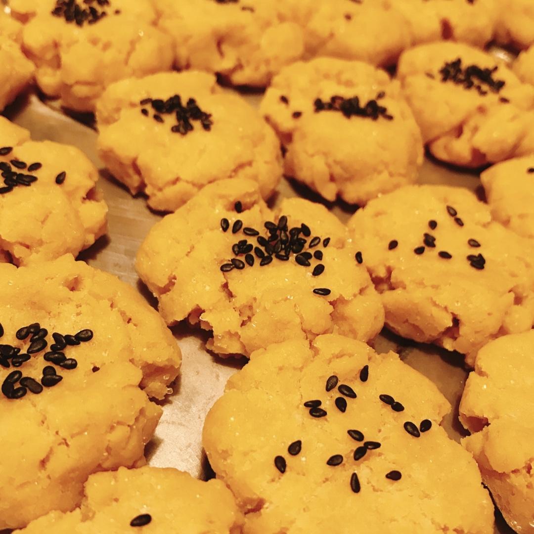 酥到掉渣‼️桃酥～玉米油版！超简单✌️