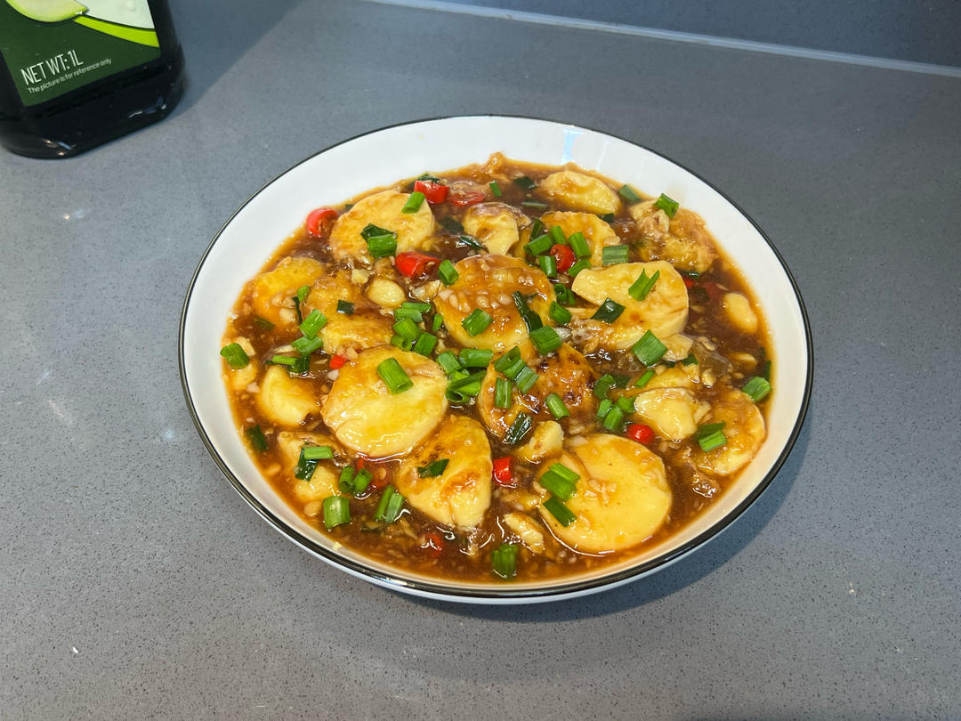 酱汁日式豆腐