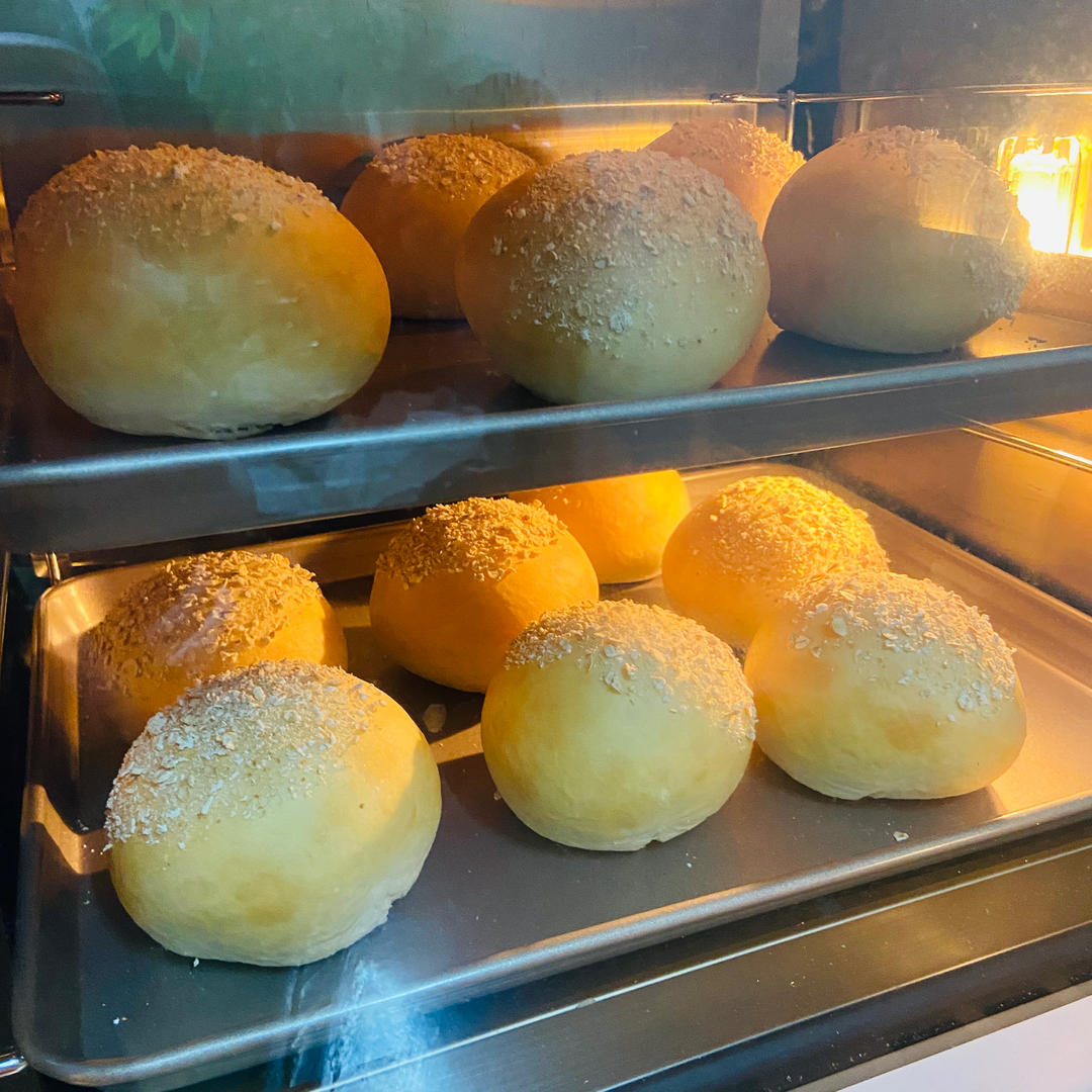 超~级松软的烫种汉堡胚