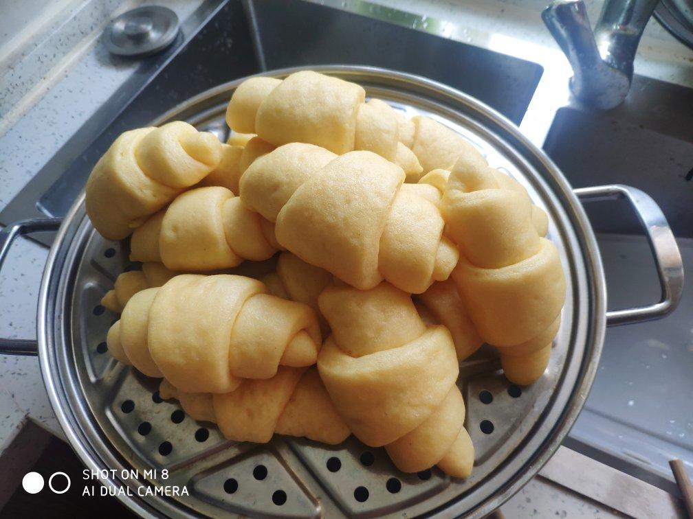 奶香玉米面馒头（一次发酵）