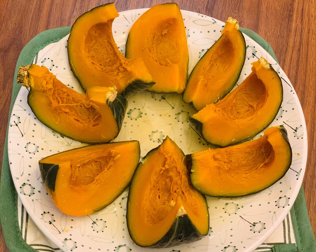 蒸贝贝南瓜🎃的做法