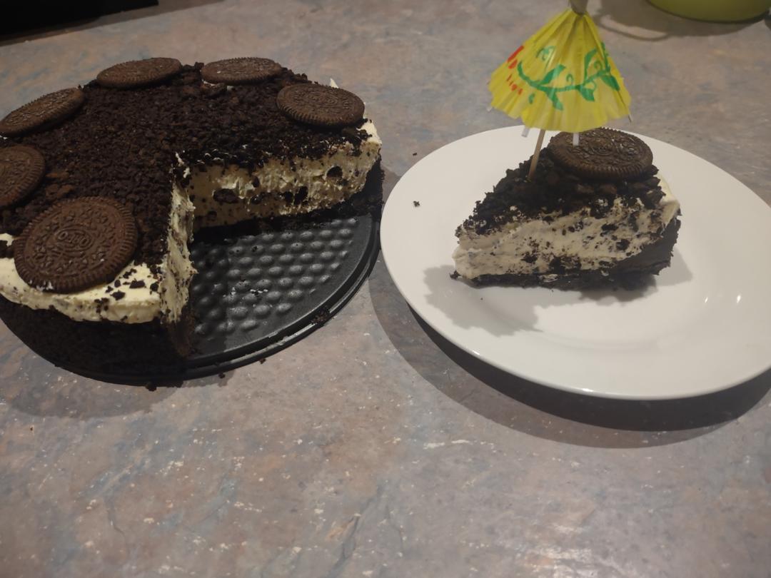 不加鱼胶粉的奥利奥cheese cake的做法 步骤8