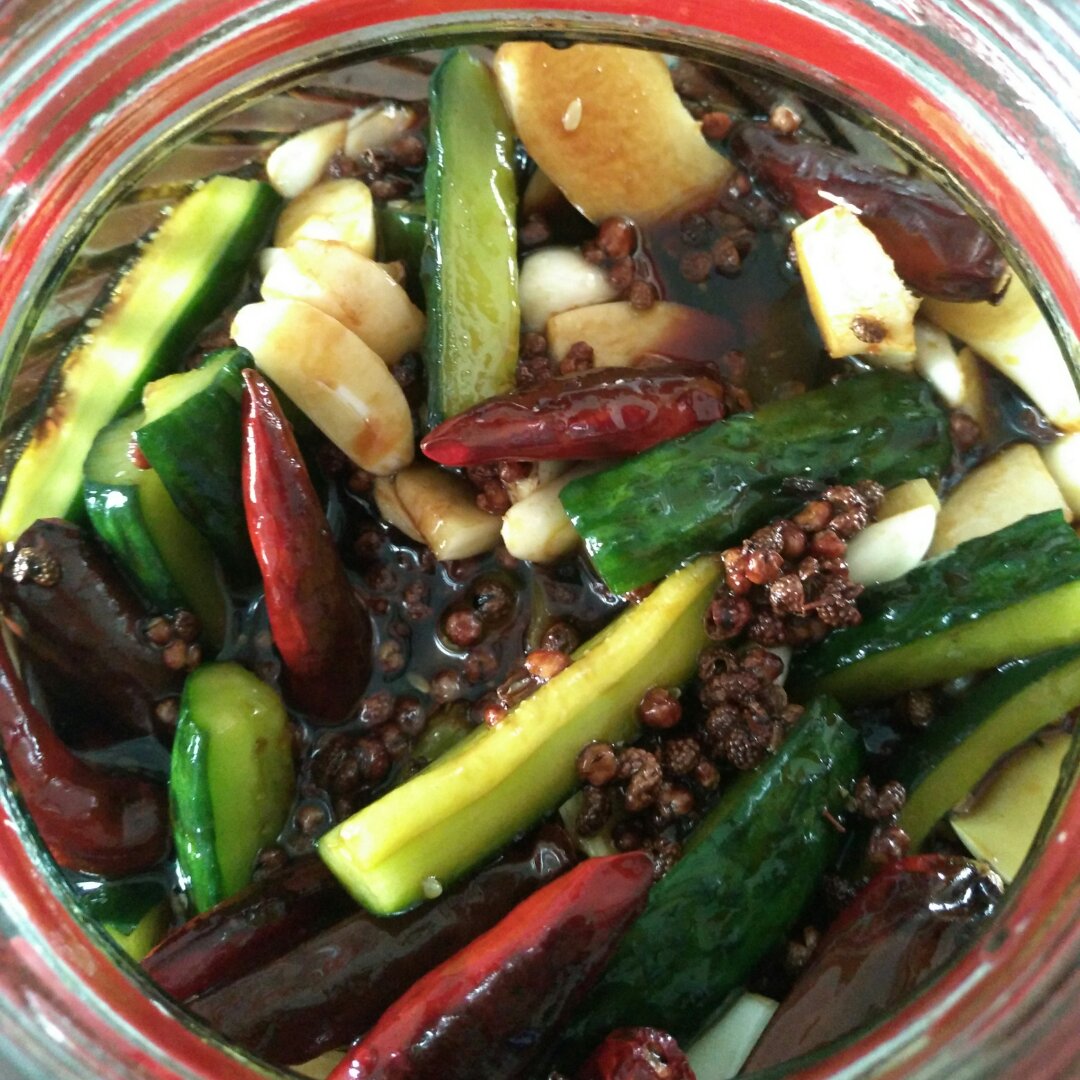 joan儿子做的腌黄瓜