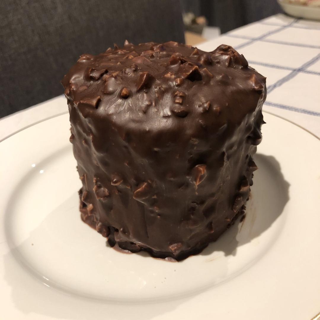 木夕valentine做的梦龙巧克力蛋糕