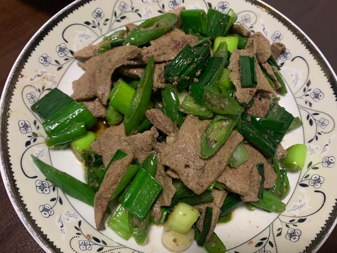 香炒猪肝，嫩滑无腥的快手下饭家常菜