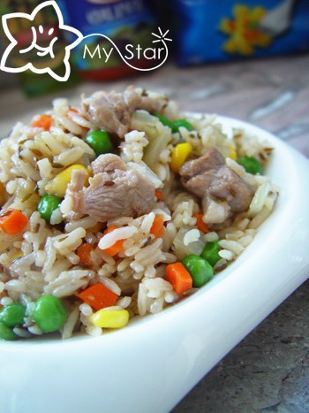 孜然炒饭的做法